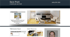 Desktop Screenshot of davepratt.com